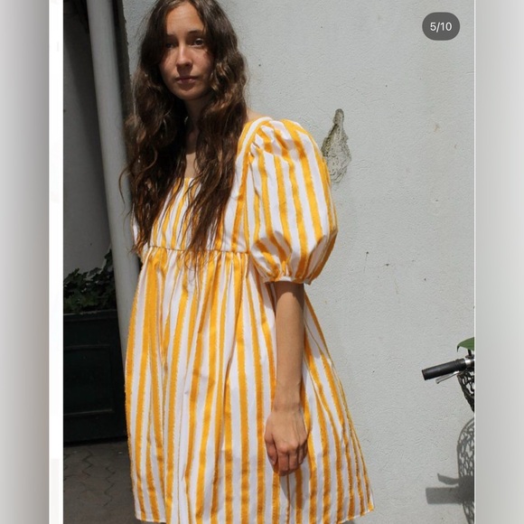 Mr. Larkin Olivia Dress in Sunshine Stripe - Picture 2 of 9